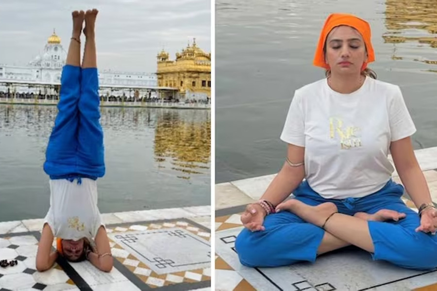 Woman's yoga at Golden Temple draws gurdwara panel's ire