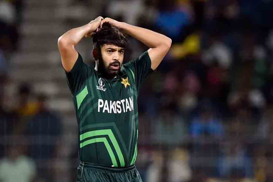 Pakistan pacer Haris Rauf has been accused of ball tampering in the team's T20 World Cup 2024 defeat against USA