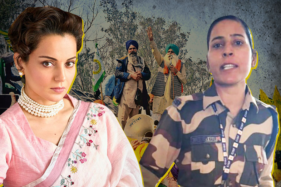 Protesting farmers will honor accused CISF constable who slapped BJP MP Kangana Ranaut