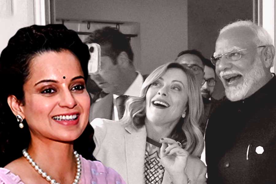 Kangana Ranaut praises PM Modi and Italian PM Meloni's viral video