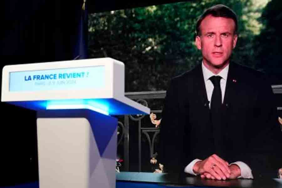 Macron calls snap elections in France