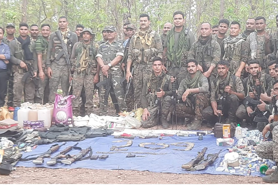 Atleast five maoists killed in Jharkhand after gun battle with joint force