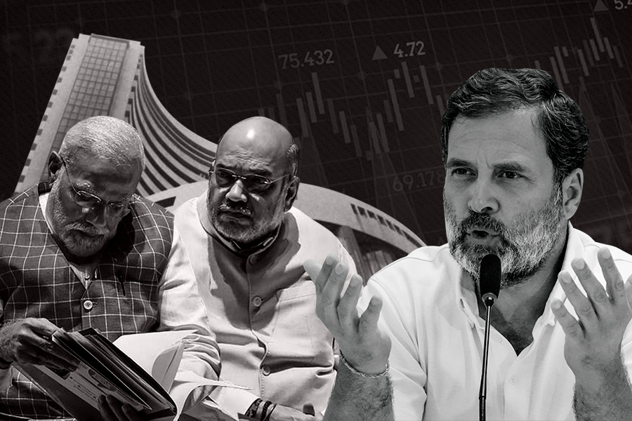 Rahul Gandhi seeks parliamentary probe on stock market