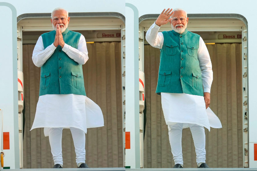 PM Modi departs for Italy