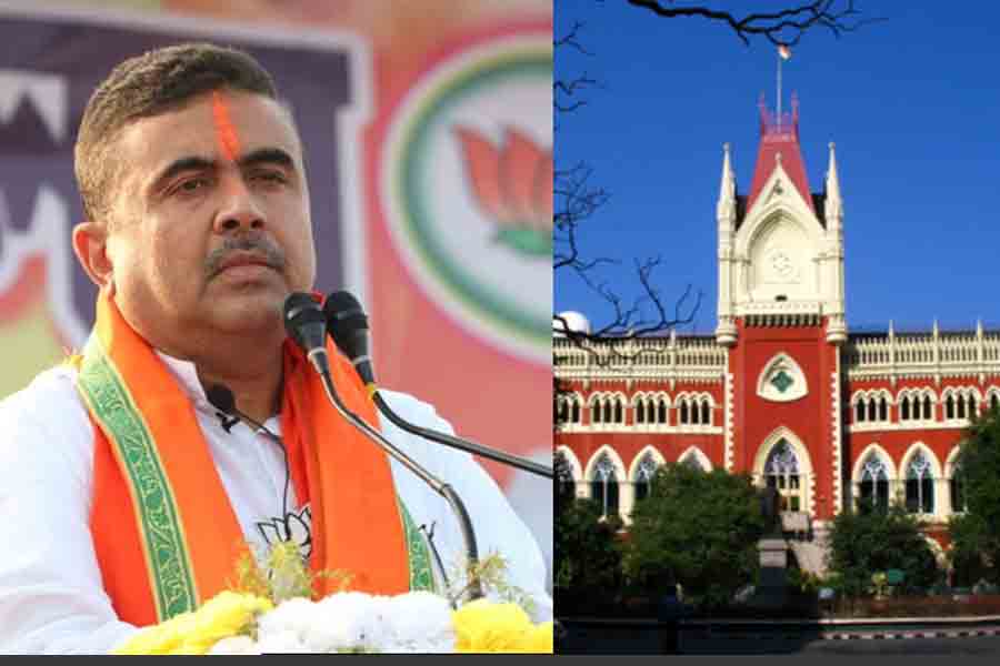 Calcutta HC stays raid at Kolaghat residence of Suvendu Adhikari