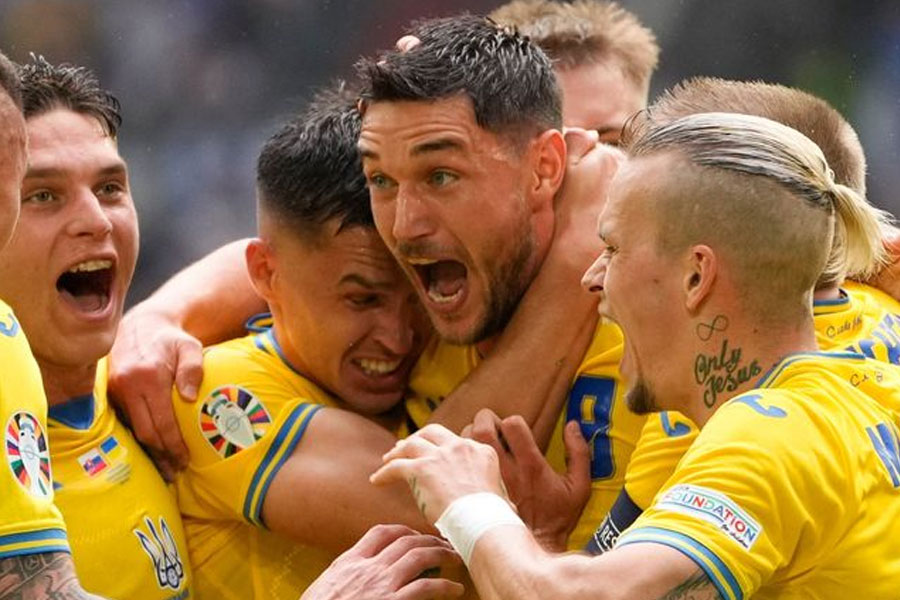 Ukraine win vs Slovakia in Euro Cup 2024