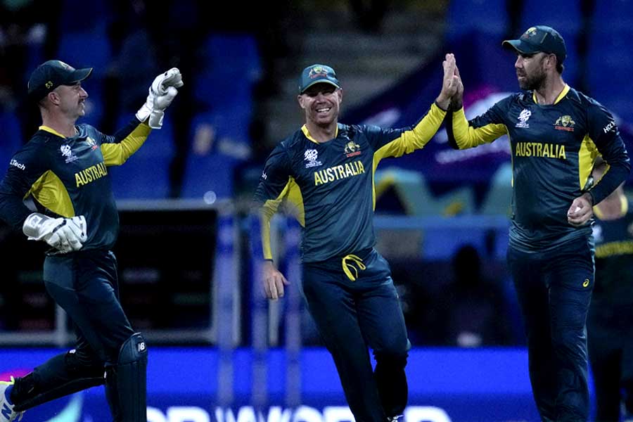 Australia demolishes Namibia in ICC T-20 World Cup
