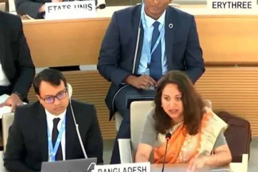 Bangladesh protest against Myanmar in United Nations