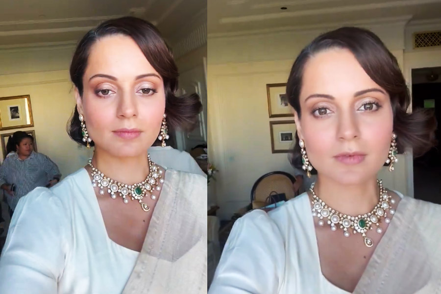 Kangana Ranaut brings her movie star glow back for Narendra Modi's swearing-in ceremony