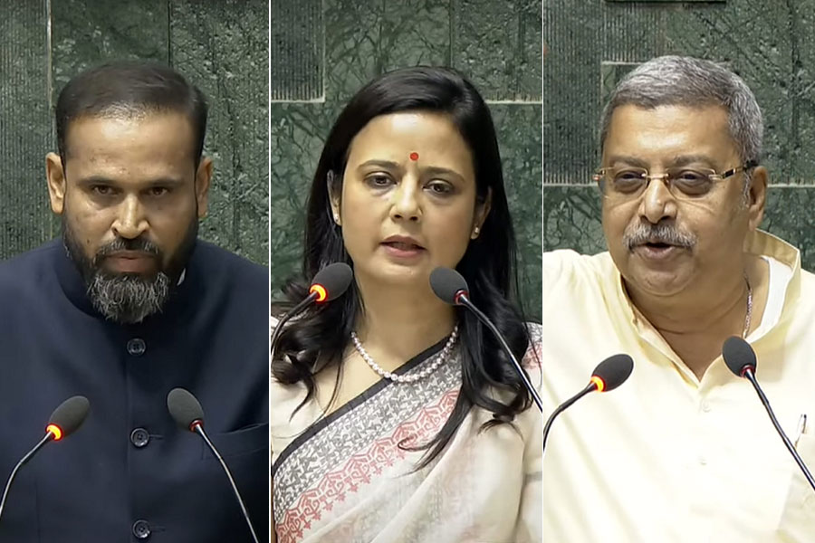 TMC MPs taken oath in Lok Sabha, 3 absent