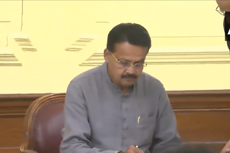 Bhartruhari Mahtab takes oath as pro-tem Speaker