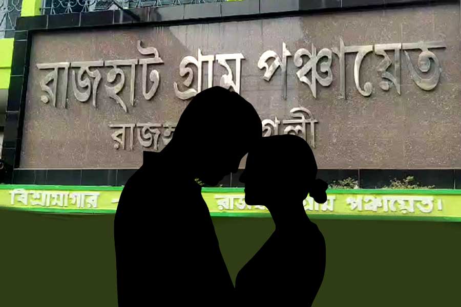 TMC alleges Panchayat pradhan allegedly spent time with husband in office
