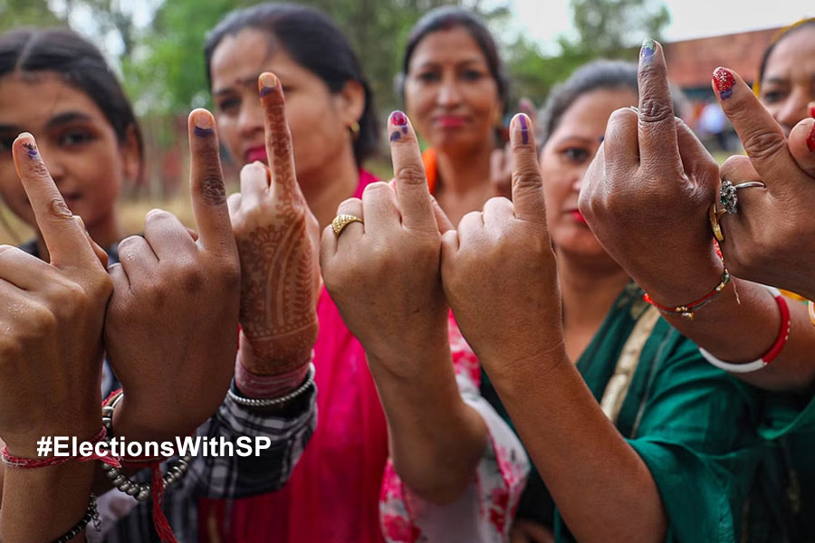 Women voting in Lok Sabha election creates history in 2024