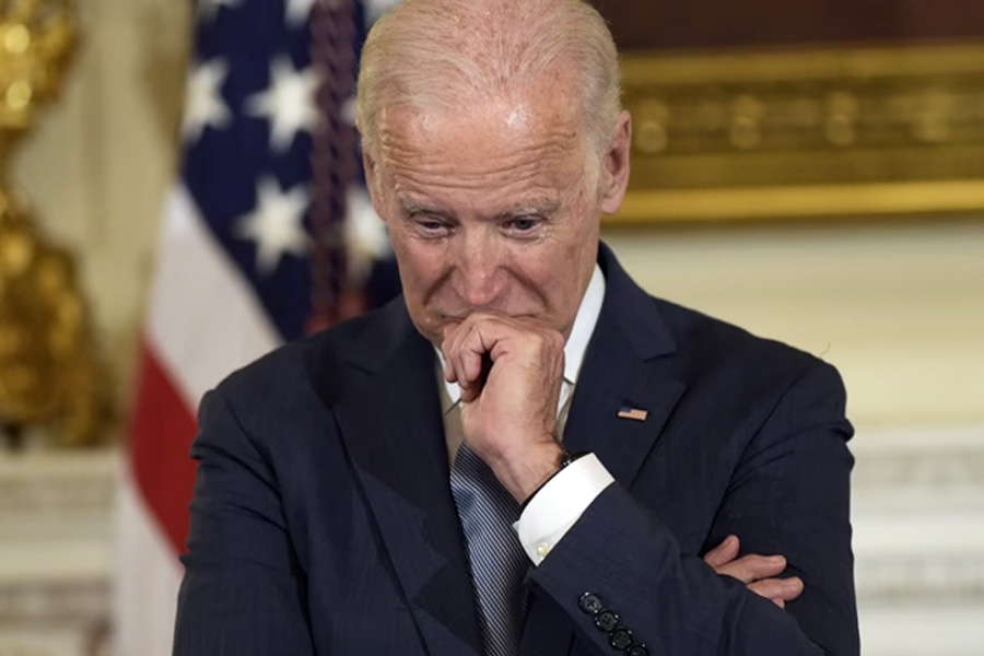 Joe Biden announces 'good news' in middle of California wildfire