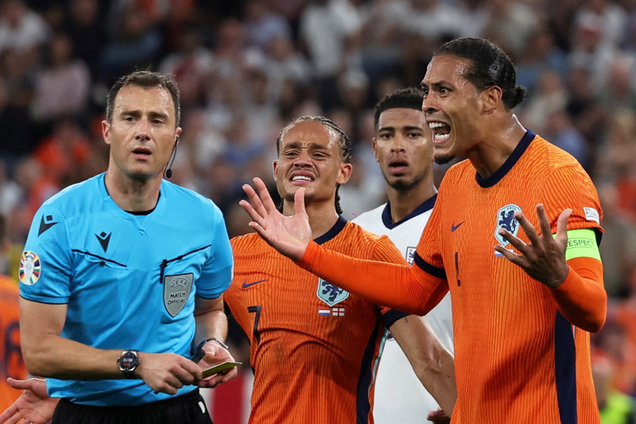 Euro Cup 2024: Virgil van Dijk has hit out at referee Felix Zwayer