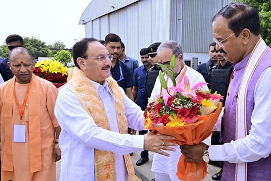 Keshav Maurya meets JP Nadda amid buzz of rift with CM Yogi Adityanath