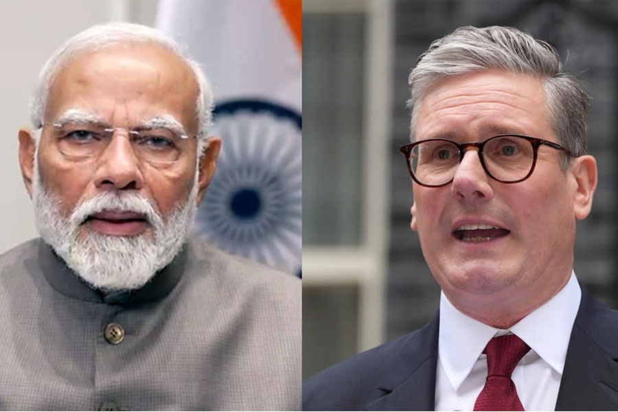 PM Narendra Modi spoke with new UK PM Keir Starmer and congratulated him