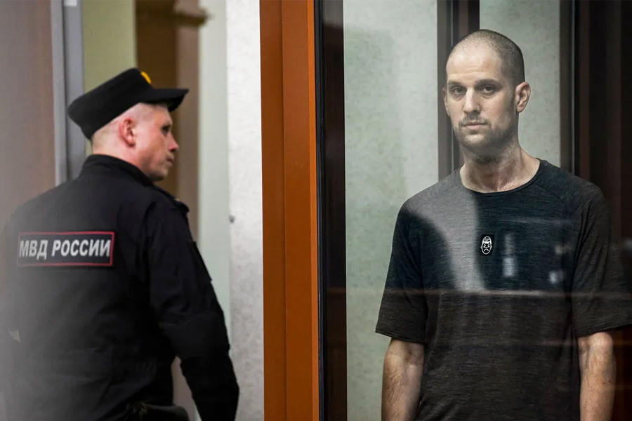 Journalist exiled to prison camp by order of Vladimir Putin