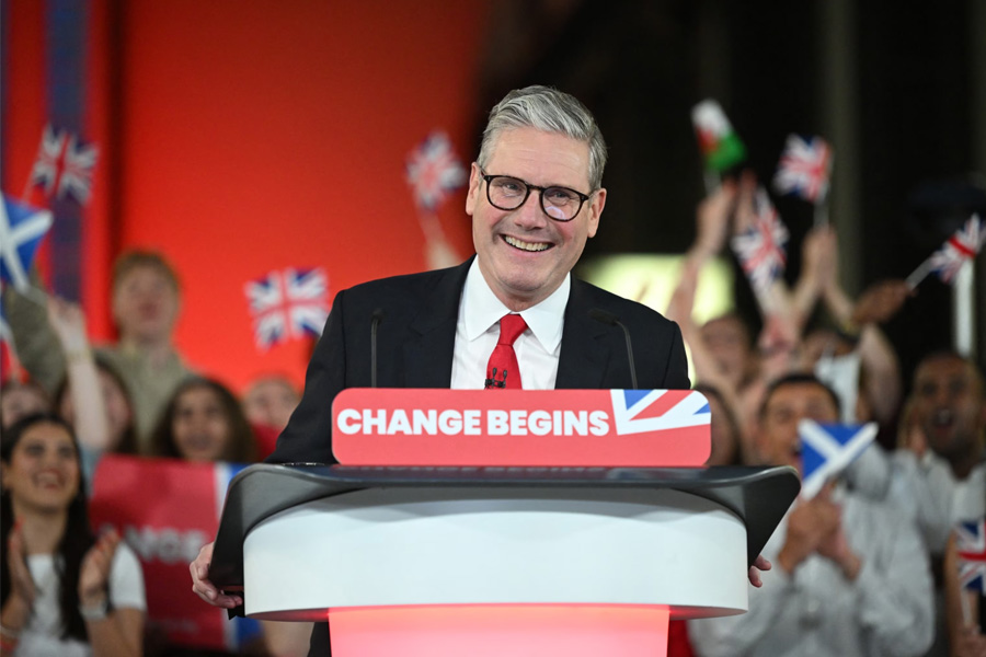 UK PM Keir Starmer Changed Labour Party's Stance On Kashmir