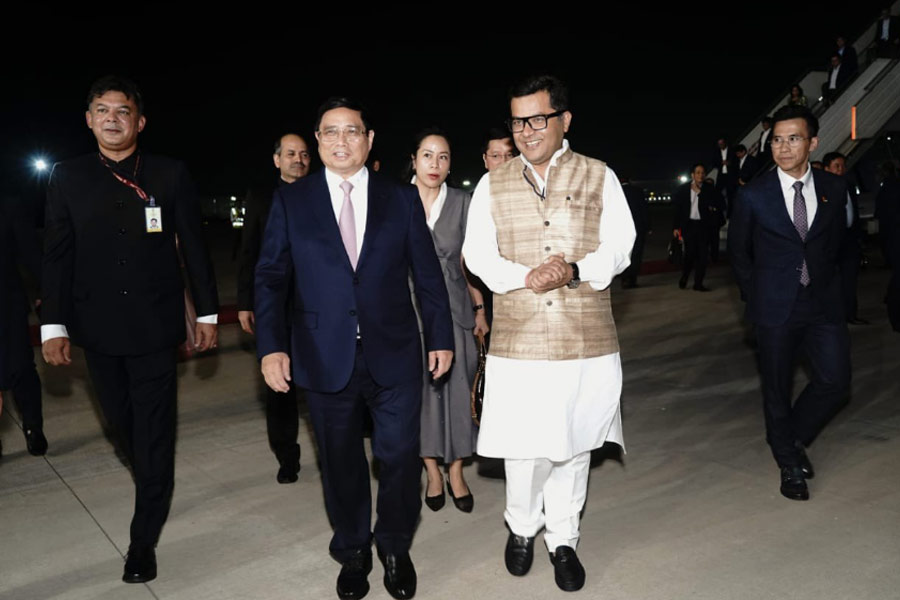 Vietnam PM arrives in India for 3 day state visit