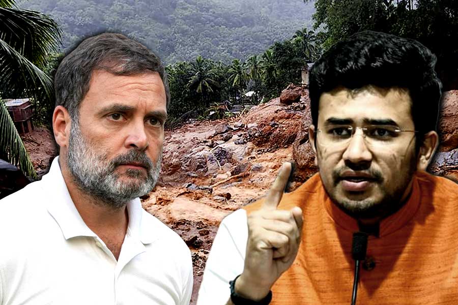 Wayanad landslides: BJP attacks Rahul Gandhi