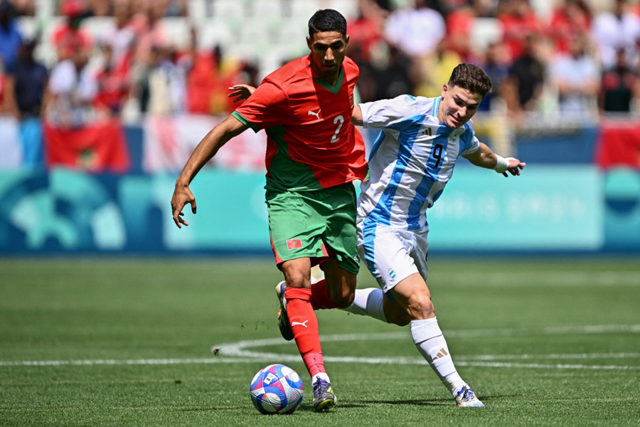 Argentina forced rematch, lost first game in Paris Olympics 2024