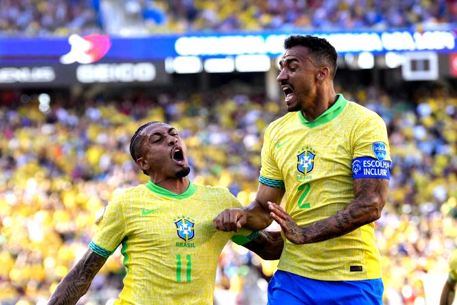 Colombia vs Brazil match ends in a draw and Brazil through to the quarter final of the copa america