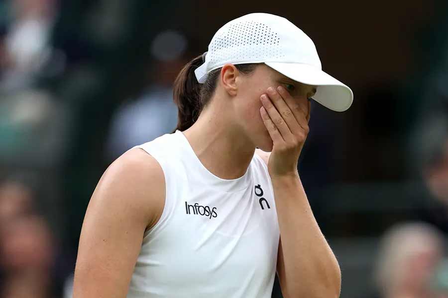 Iga Switek lost Wimbledon match, Rohan Bopanna beaten