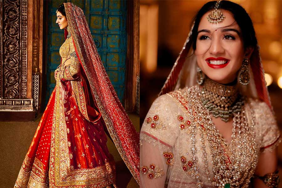 Radhika Merchant stuns in Kutchi-style real gold Karchobi for her vidai, wears sister’s heirloom jewellery