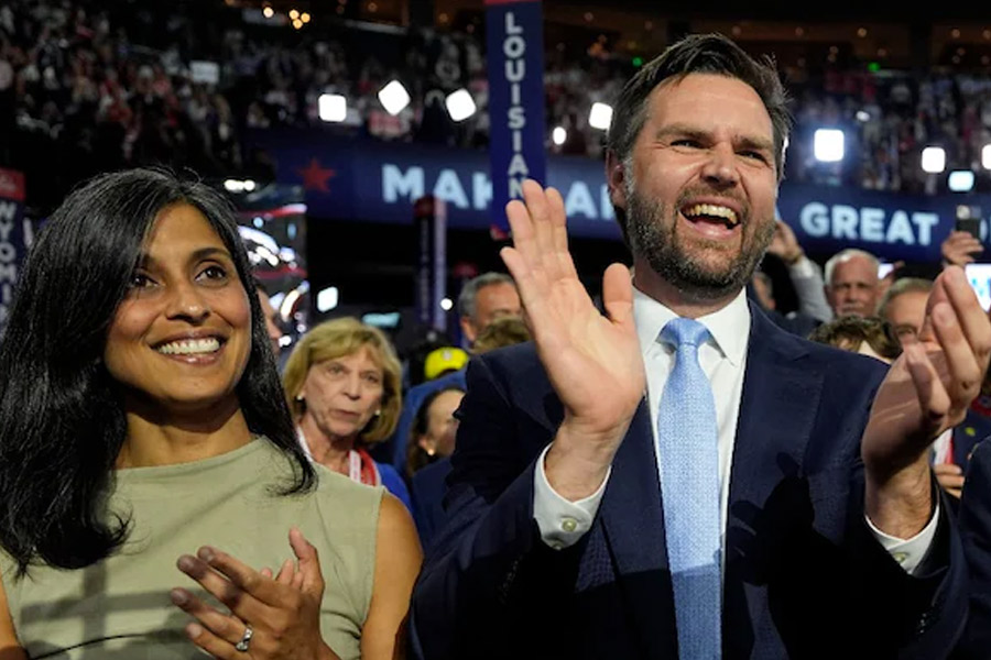 JD Vance, running mate of Donald Trump talks about wife's Hindu faith
