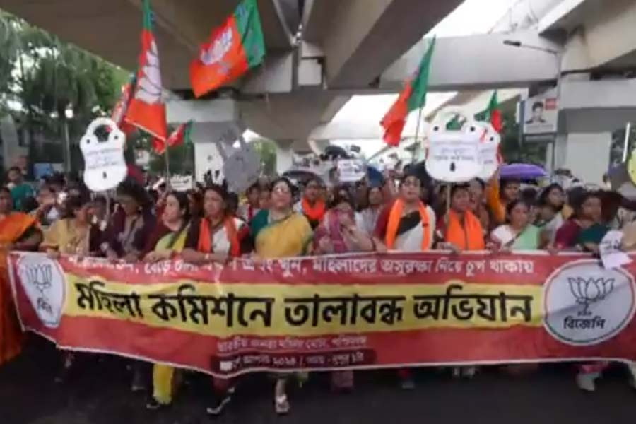 RG Kar Protest: Clashes between police and BJP Mahila Morcha in Salt Lake