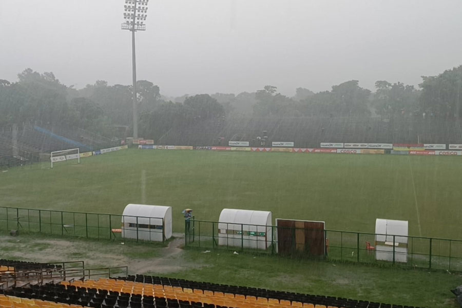 Calcutta Football League: East Bengal match washed out due to heavy rain
