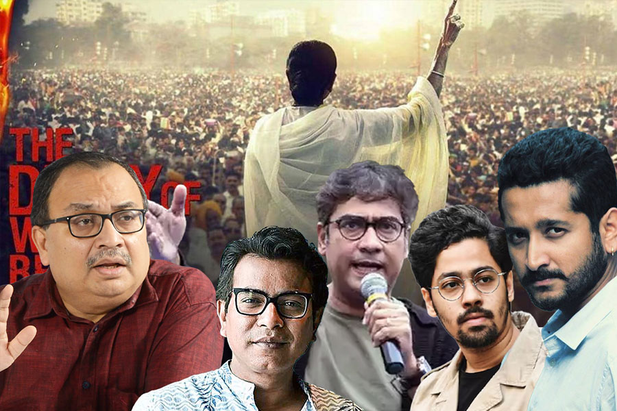 Celebs and Kunal Ghosh 'The Diary Of West Bengal' movie row