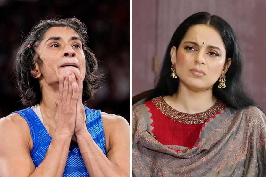 Vinesh Phogat Disqualified: Kangana Ranaut wrote this about Vinesh Phogat in her Instagram story