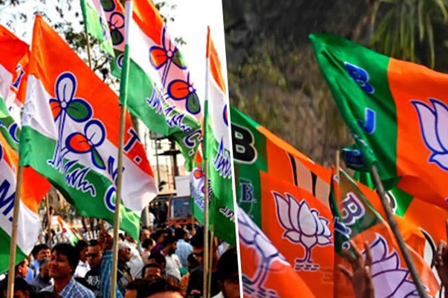 Allegations against BJP of beating TMC worker in Nandigram