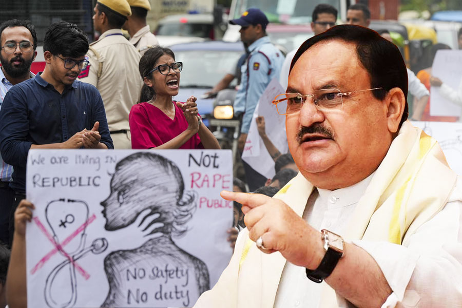 J P Nadda opens up over R G Kar issue