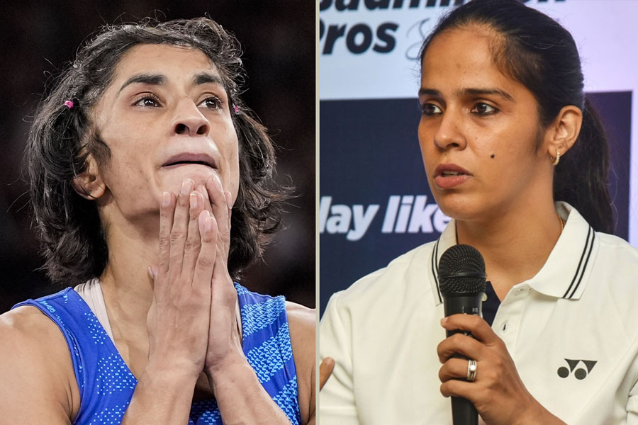 Saina Nehwal mocks Vinesh Phogat after disqualification