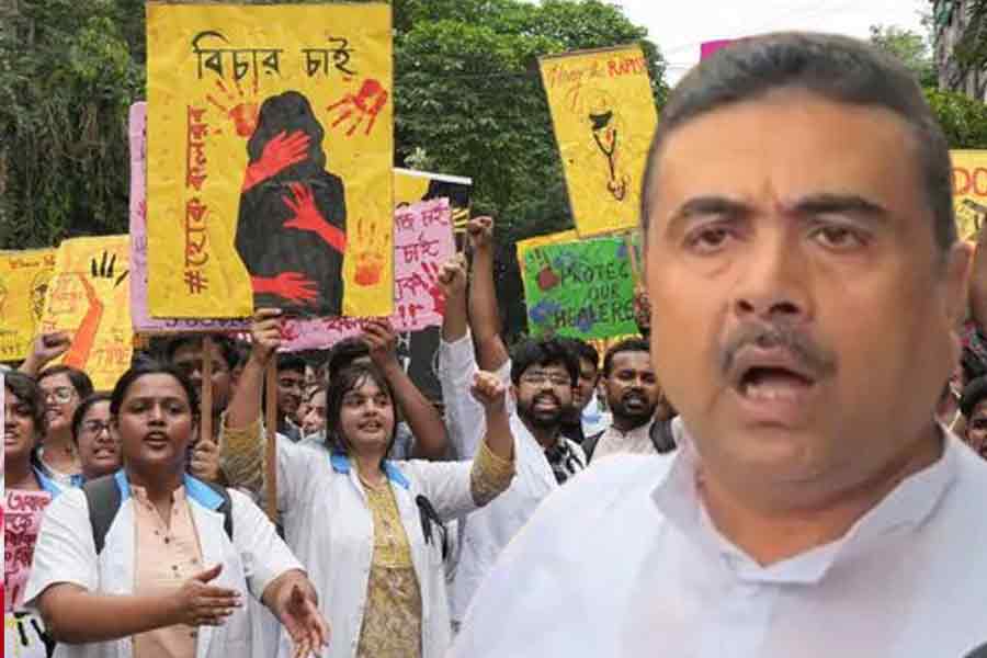 RG Kar Protest: Suvendu Adhikari again slams Mamata Banerjee over RG Kar issue