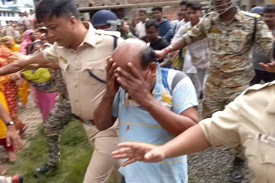 Physical harassment of a student in the South 24 Pargana's primary school