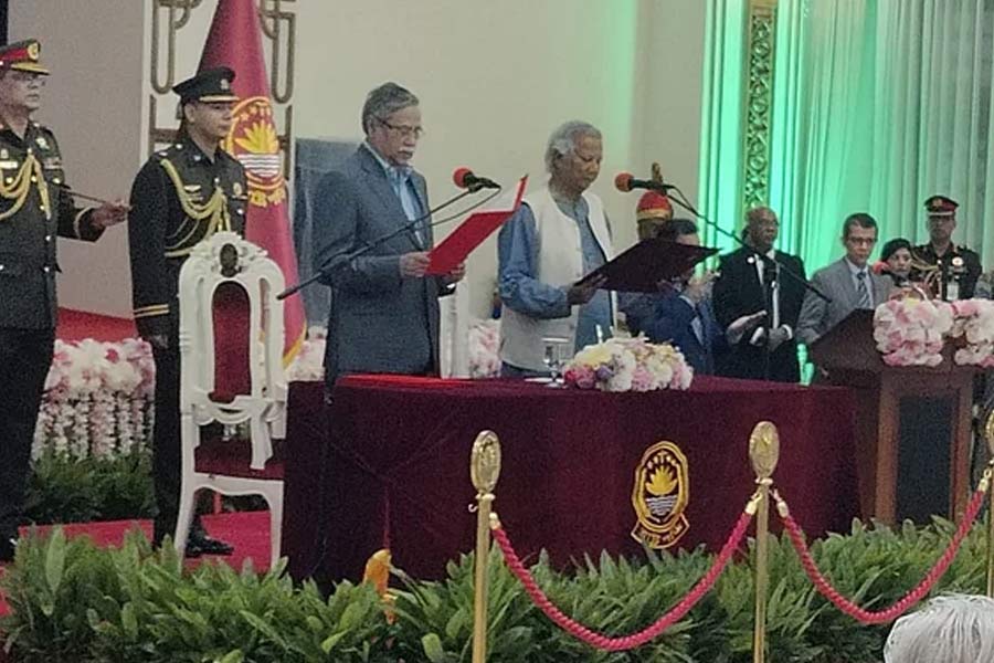 Interim Govt. in Bangladesh formed with Dr. Muhammad Yunus as chief