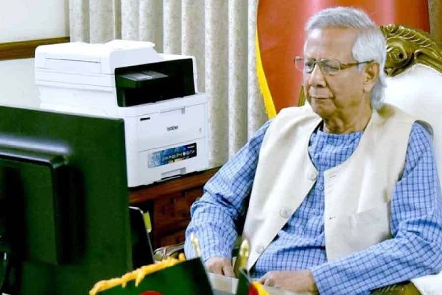 Muhammad Yunus attended the international summit in Delhi