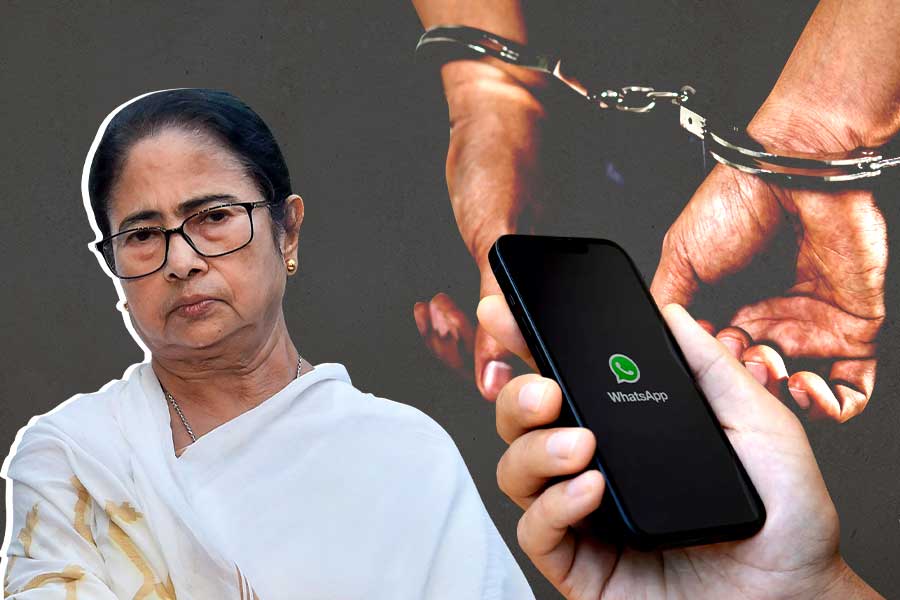 3 Arrested for conspiring against Chief Minister on WhatsApp group