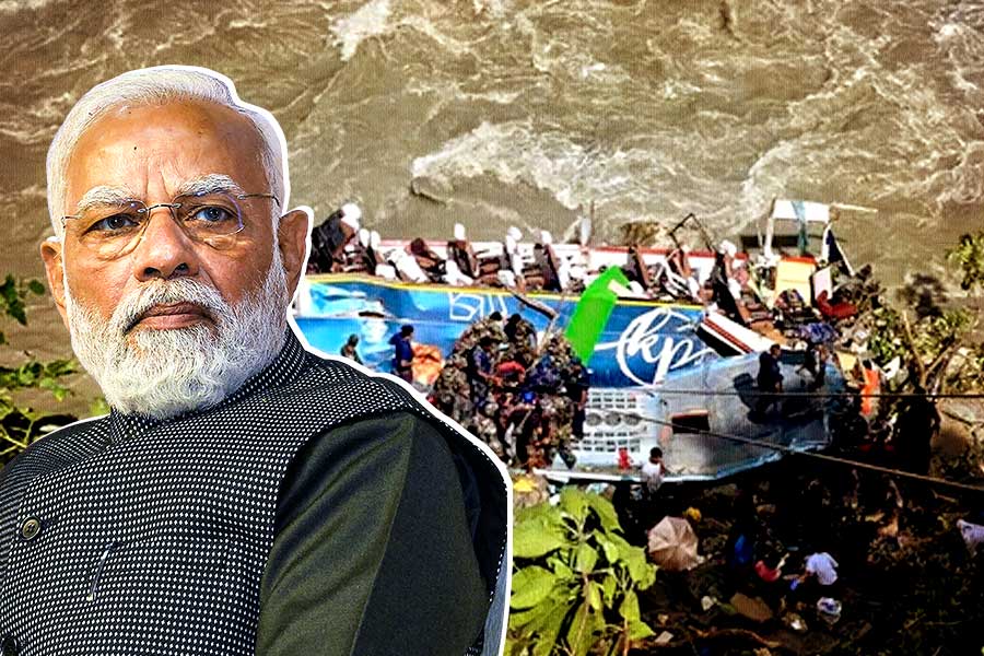 PM Modi Announces 2 Lakh Rupees Compensation For Nepal Bus Accident Victims