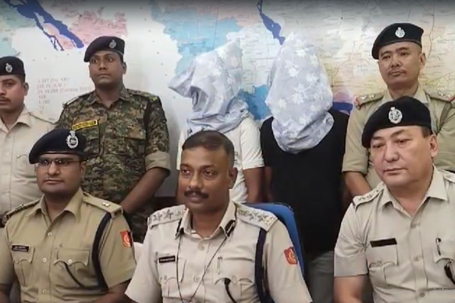 Cooch Behar Police arrested two man for cyber fraud
