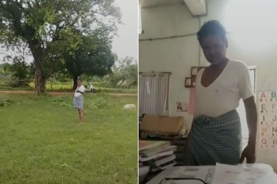 Headmaster visited schools in drunken state in chhattisgarh