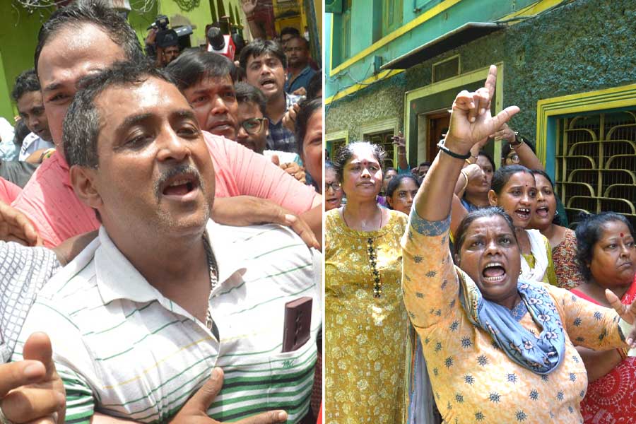 BJP councilor Sajal Ghosh detained from house allegedly fueling unrest situation during bandh