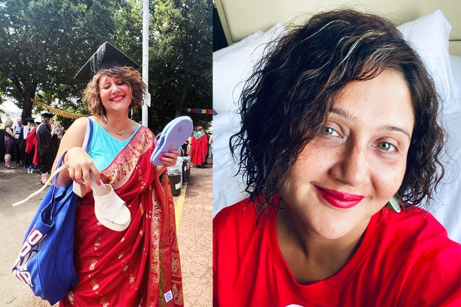 Swastika Mukherjee shares photo from daughter's graduation event