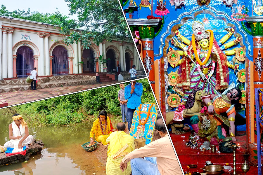 Bonedi Barir Durga Puja: The Durga Puja of Mallaraj begins in Bishnupur