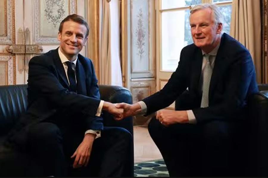 Frence President Macron names Michel Barnier as new Prime Minister