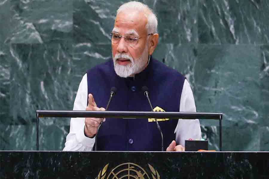 PM Modi Vows against war at UNGA
